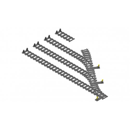 Track #29 - Train Rail Yard Track Adapter Track #29 - Train Rail Yard Track Adapter